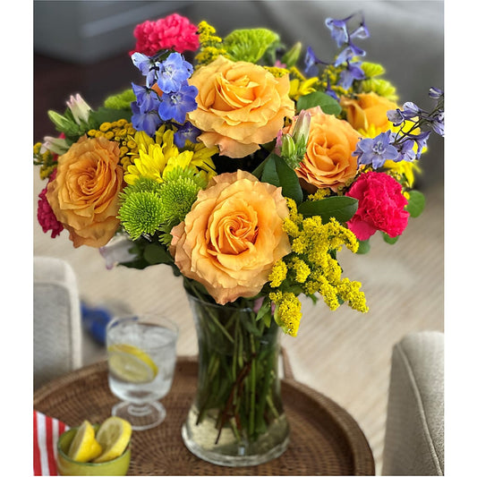 Bold & Bright – A Florist Original – Elise Flowers, Tamarac FL