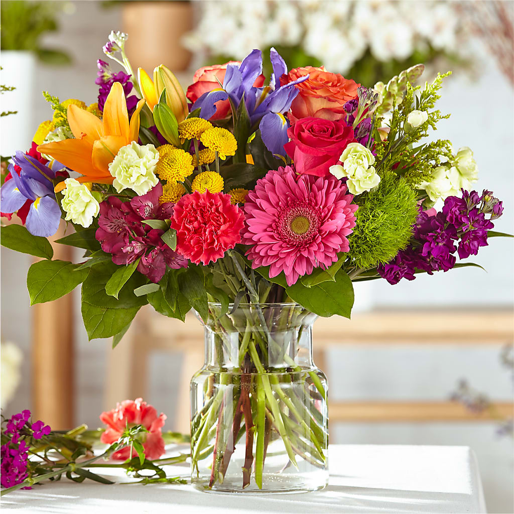 Bold & Bright – A Florist Original – Elise Flowers, Tamarac FL
