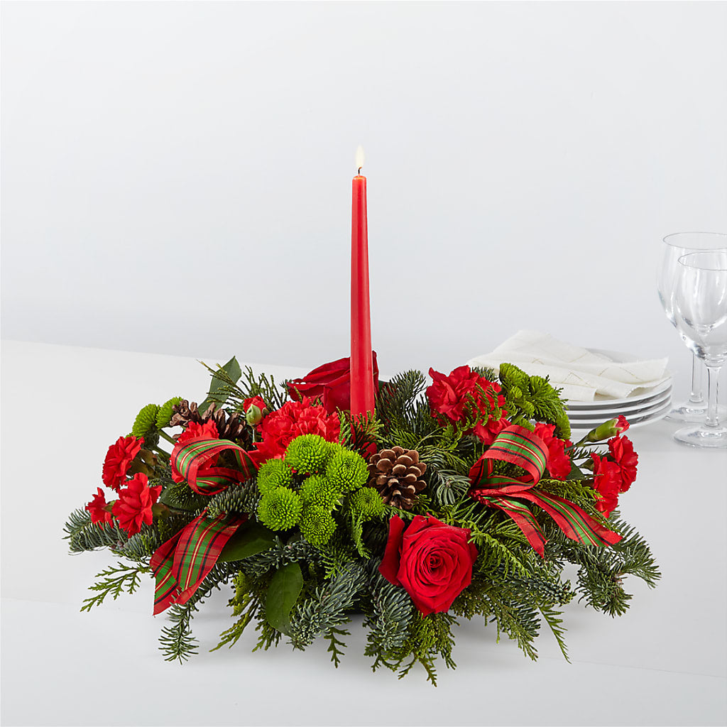 By the Candlelight Centerpiece – Elise Flowers, Tamarac FL