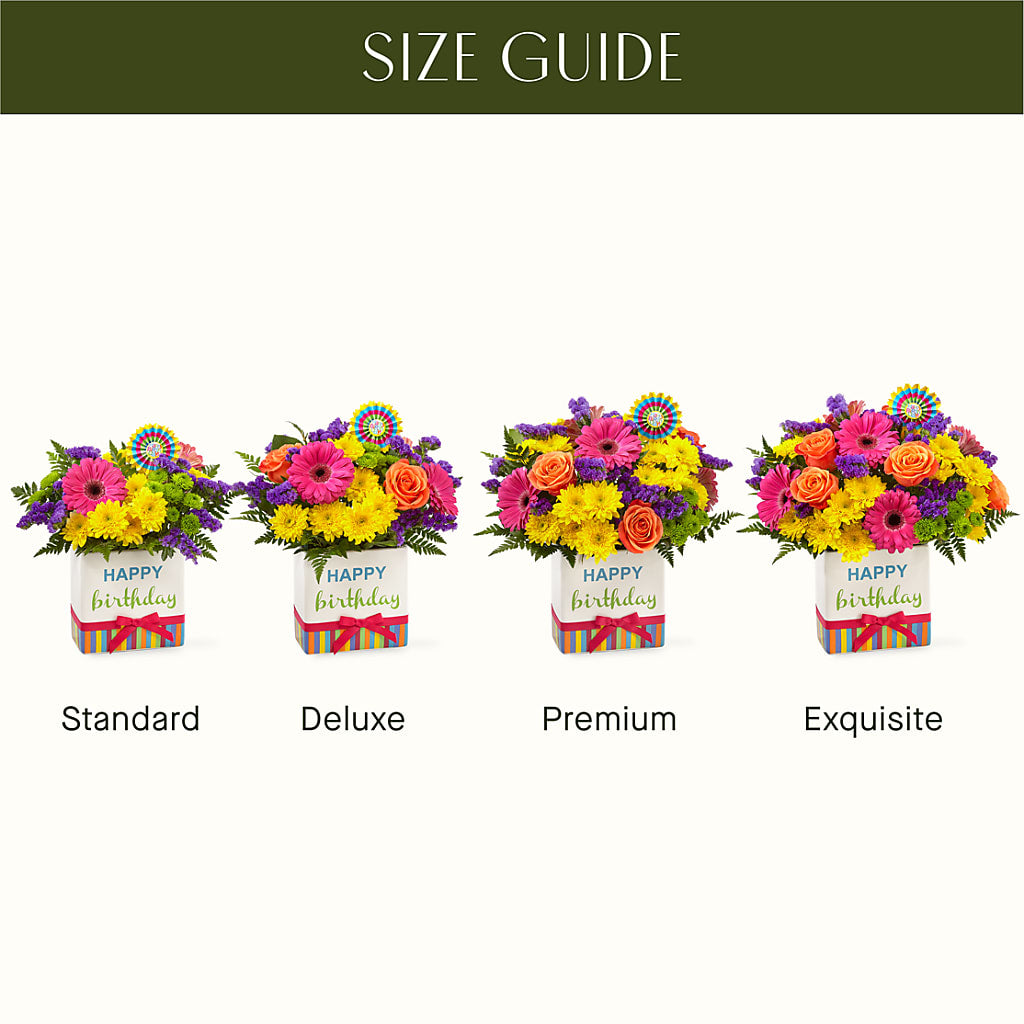 Birthday Brights Bouquet – Elise Flowers, Tamarac FL