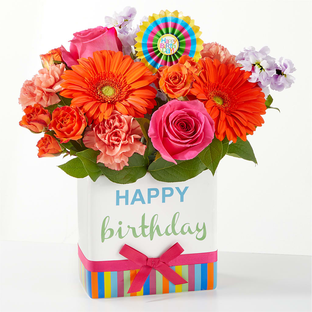 Birthday Surprise Bouquet – Elise Flowers, Tamarac FL