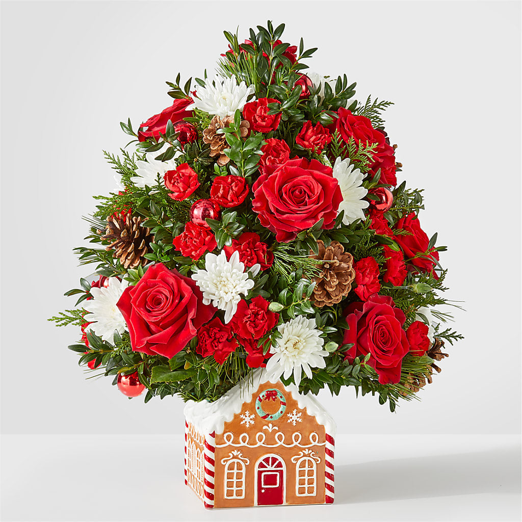 Spiced Gingerbread Tree – Elise Flowers, Tamarac FL