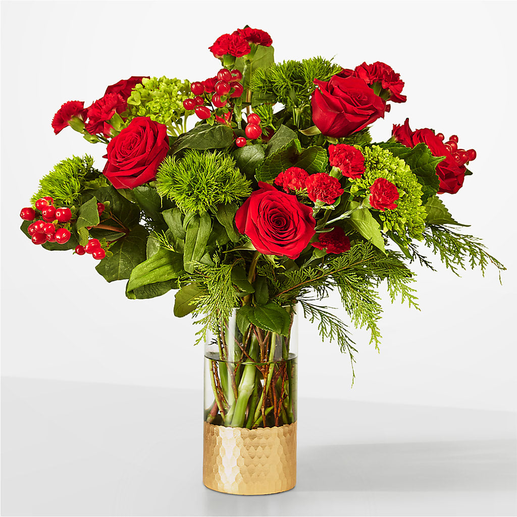 Plaid Throw Bouquet – Elise Flowers, Tamarac FL