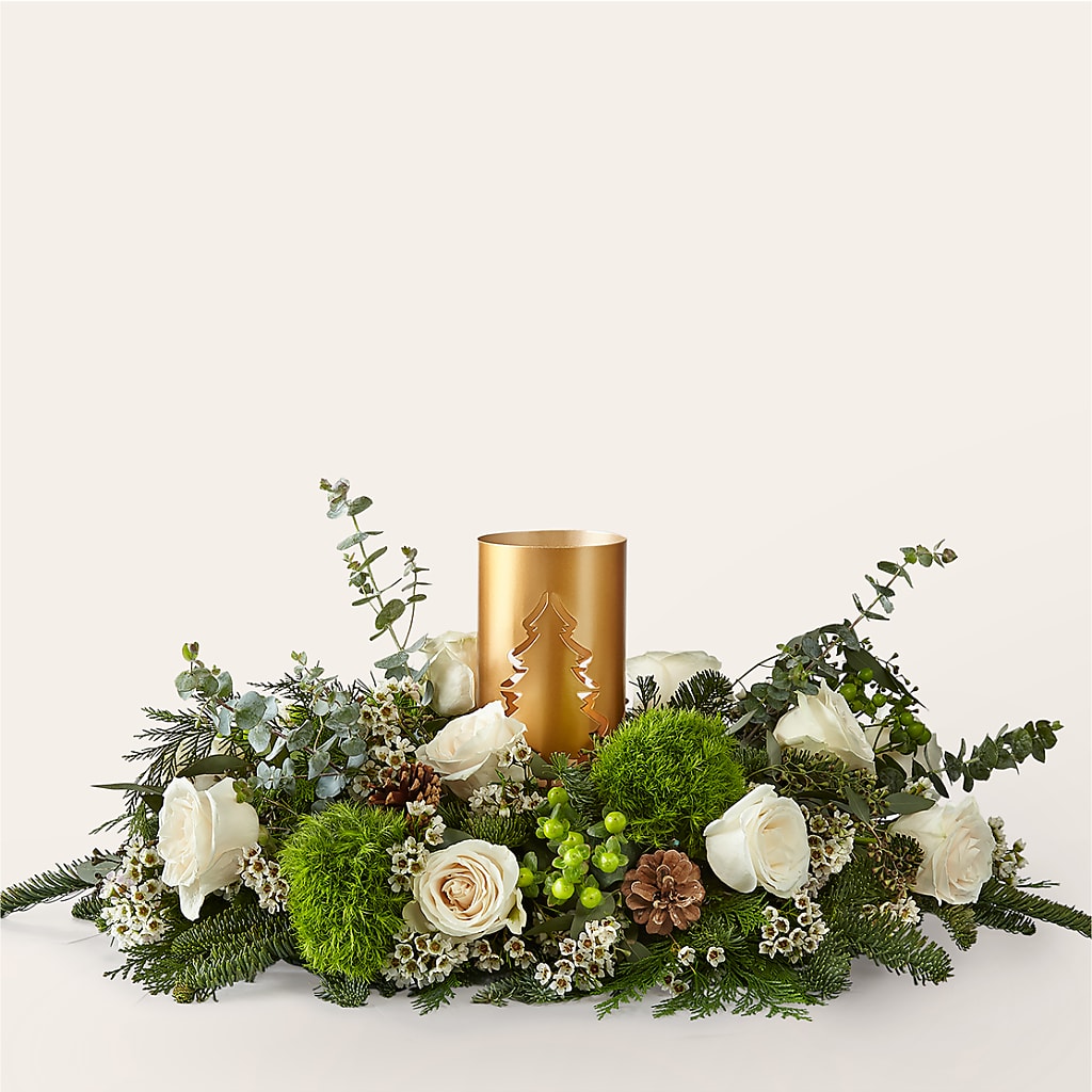 Chestnuts Roasting Centerpiece – Elise Flowers, Tamarac FL