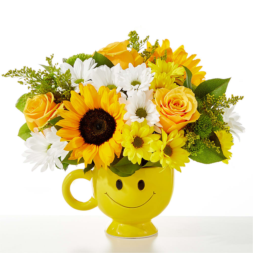 Be Happy Bouquet – Elise Flowers, Tamarac FL