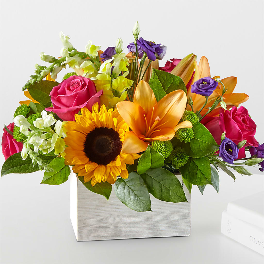 Best Day Box Bouquet – Elise Flowers, Tamarac FL
