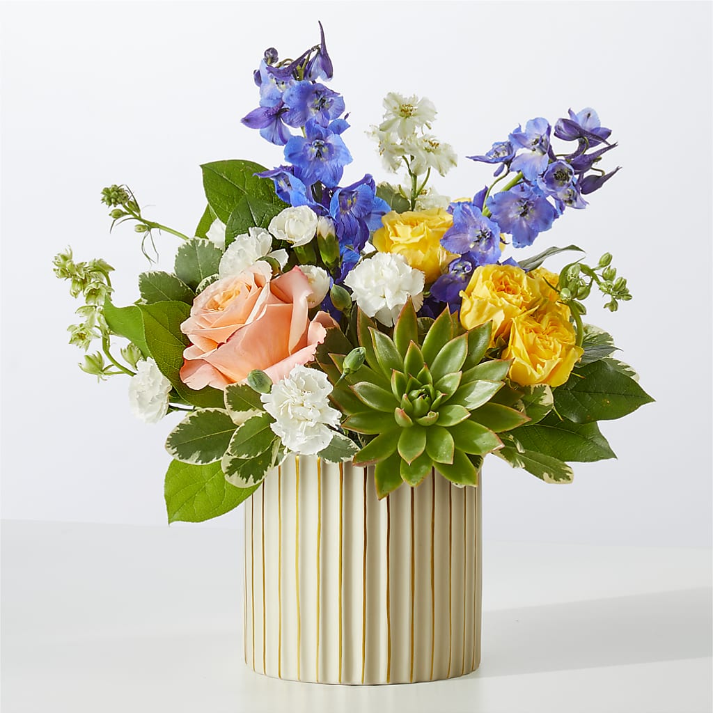 Cobalt Reverie Bouquet – Elise Flowers, Tamarac FL