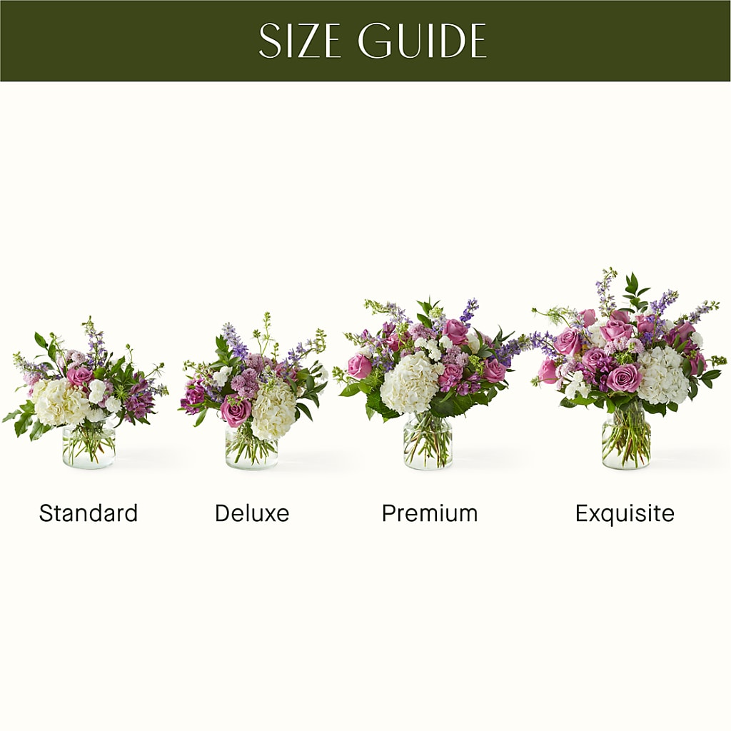 Violet Caress Bouquet – Elise Flowers, Tamarac FL