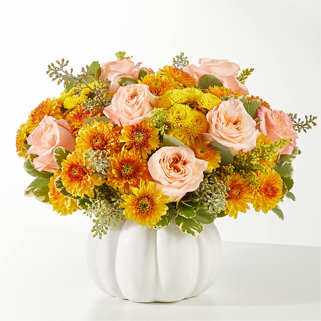 Peachy Pumpkin – Elise Flowers, Tamarac FL