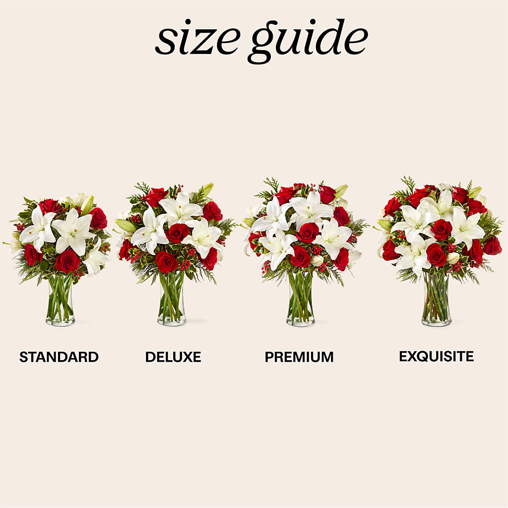 Sparkling Snowflakes Bouquet – Elise Flowers, Tamarac FL