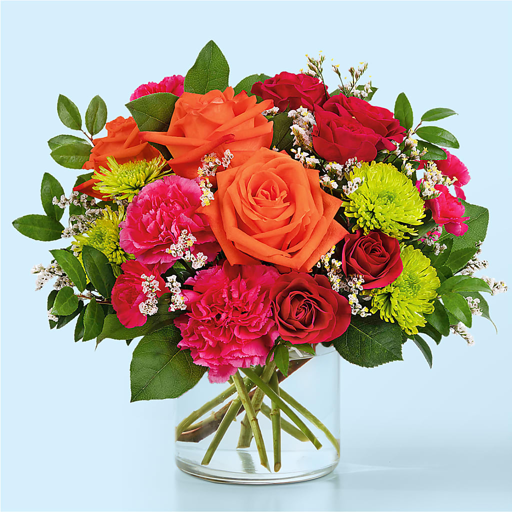 Colorful Carnival Bouquet – Elise Flowers, Tamarac FL