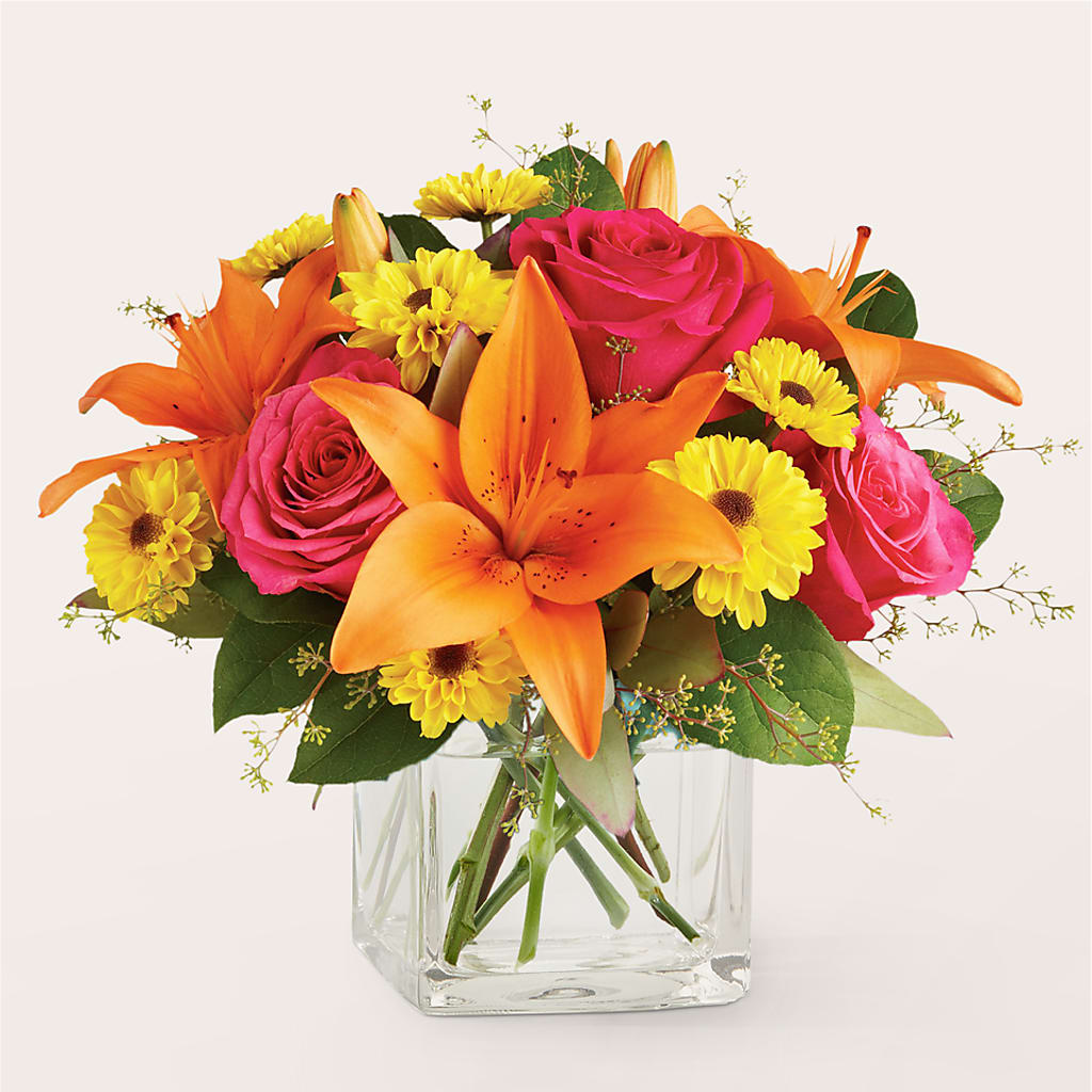 Neon Lights Bouquet – Elise Flowers, Tamarac FL