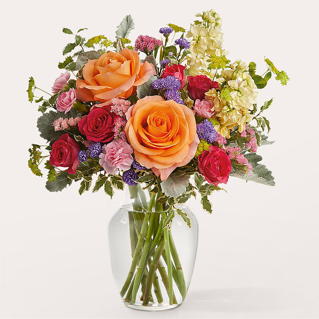 Tangerine Tango Bouquet – Elise Flowers, Tamarac FL