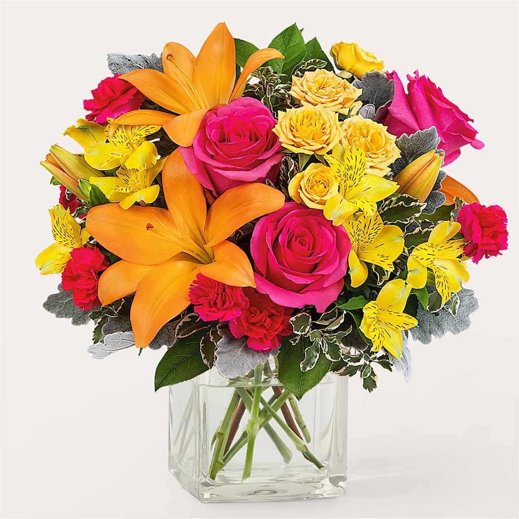 To the Tropics Bouquet – Elise Flowers, Tamarac FL