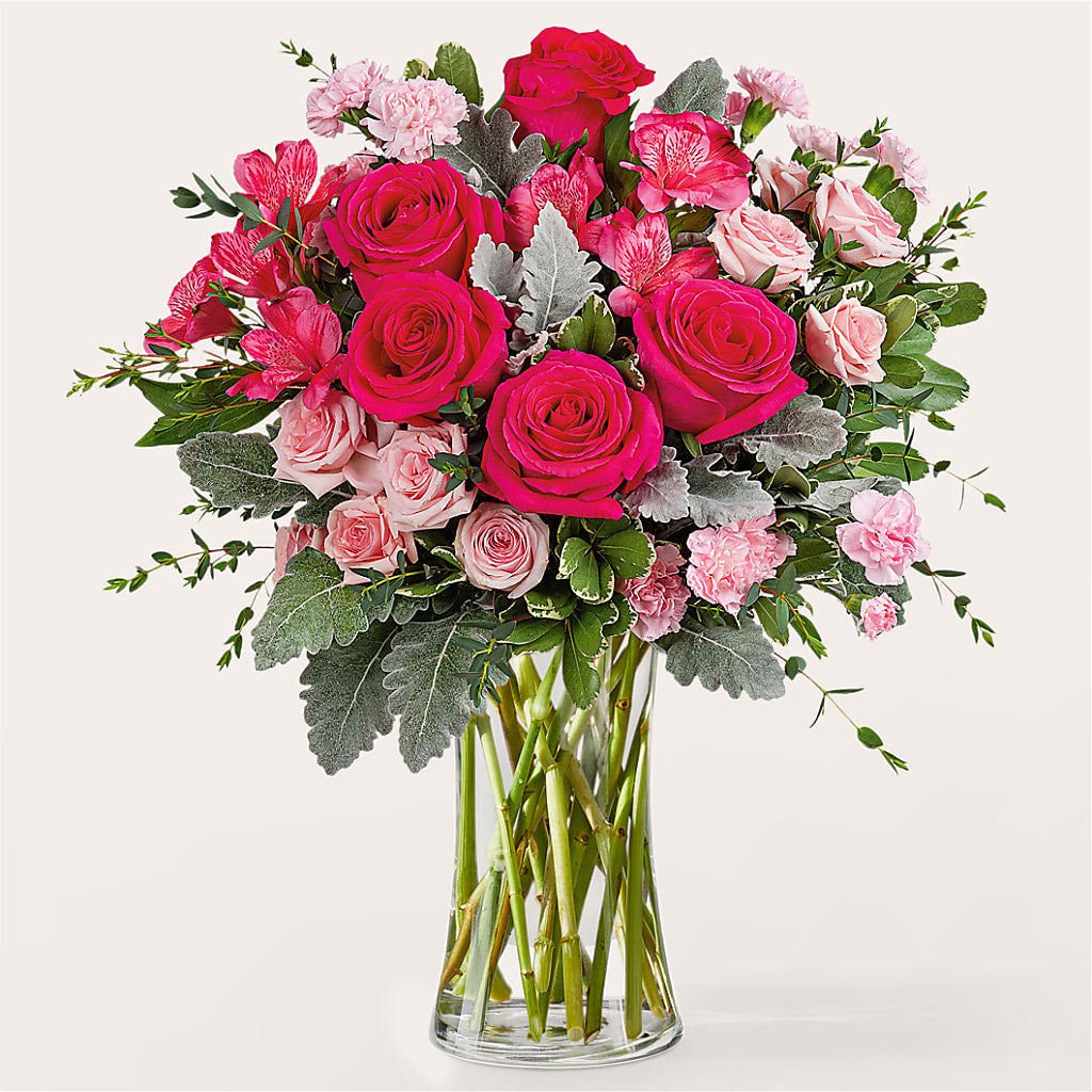 Tickled Pink Bouquet – Elise Flowers, Tamarac FL