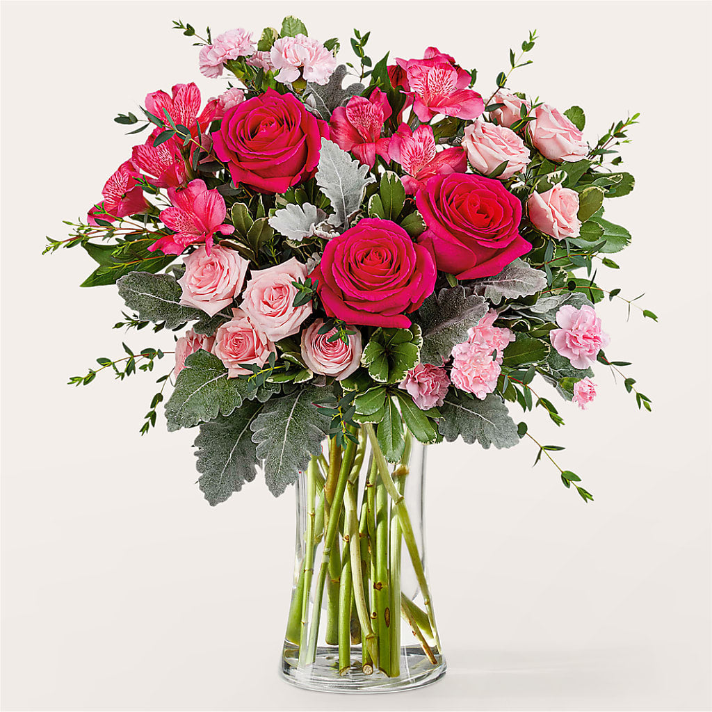 Tickled Pink Bouquet – Elise Flowers, Tamarac FL