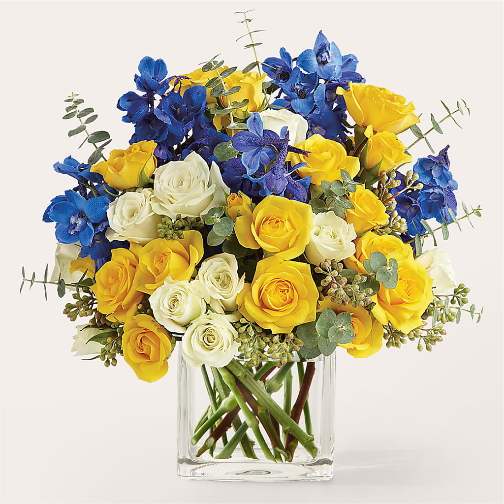 Sparkling Citrine Bouquet – Elise Flowers, Tamarac FL