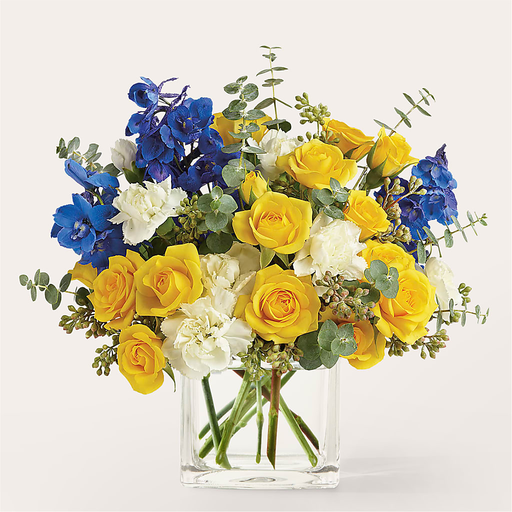 Sparkling Citrine Bouquet – Elise Flowers, Tamarac FL