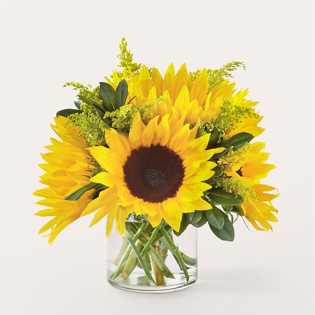Beaming Sunflower Bouquet – Elise Flowers, Tamarac FL