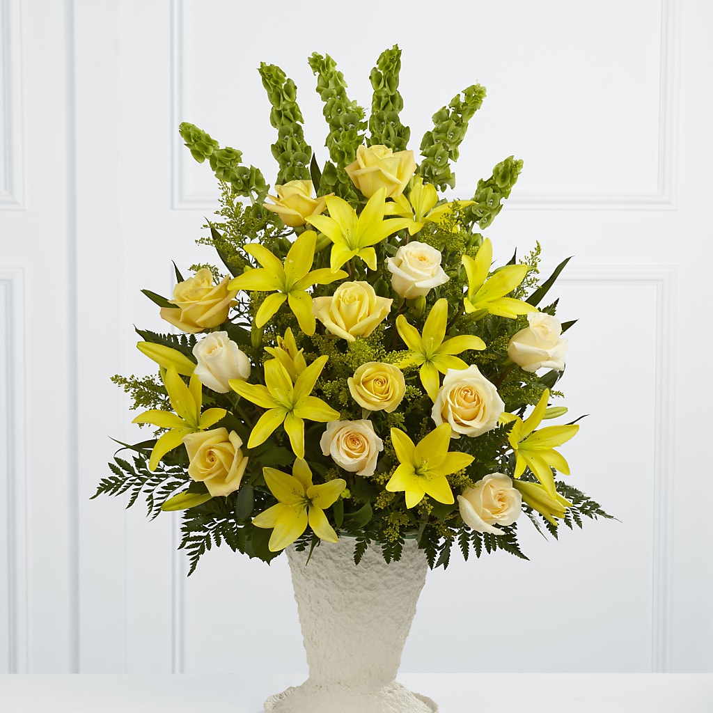 Golden Memories Arrangement – Elise Flowers, Tamarac FL