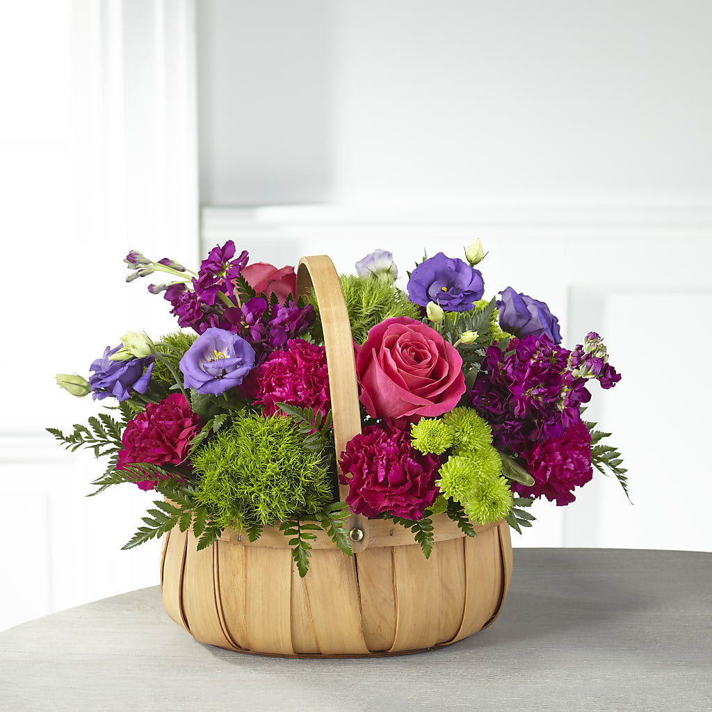 Serene Sanctuary Basket – Elise Flowers, Tamarac FL