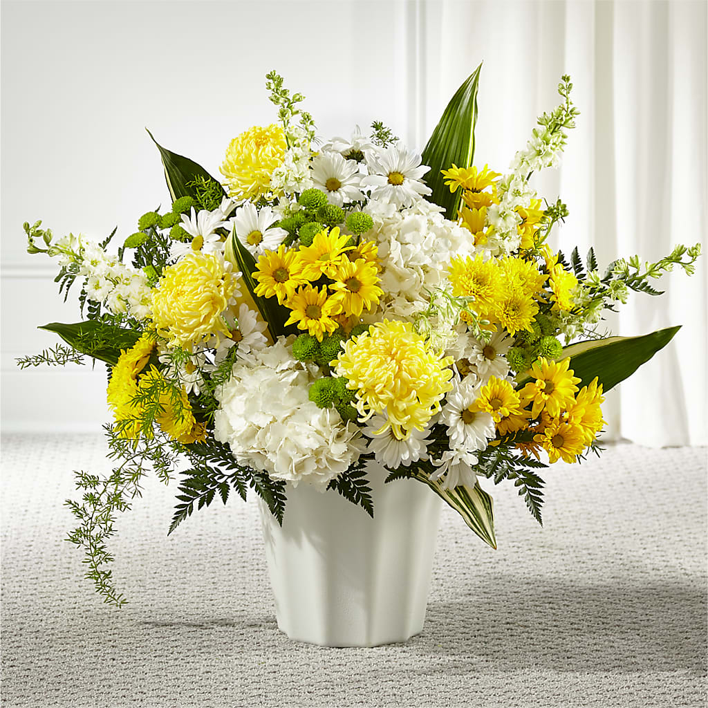 Unity & Grace Floor Basket – Elise Flowers, Tamarac FL