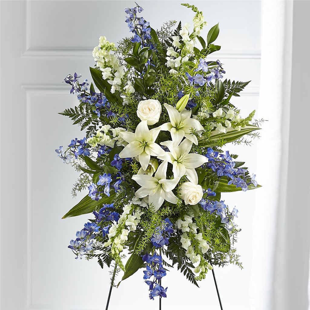 Faithful Friend Standing Spray – Elise Flowers, Tamarac FL