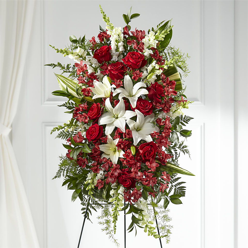 Everlasting Memory Standing Spray – Elise Flowers, Tamarac FL