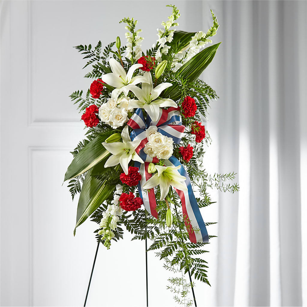 Stars of Life Standing Spray – Elise Flowers, Tamarac FL