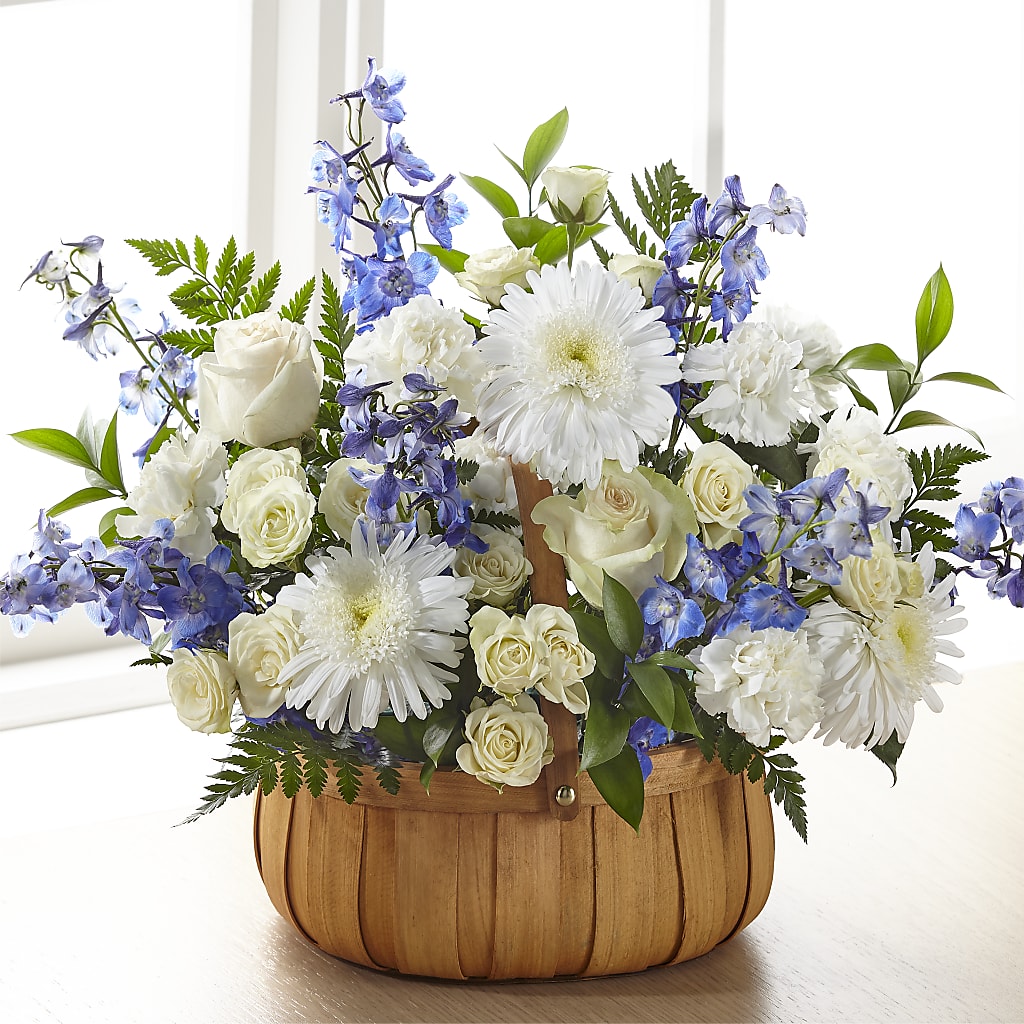 Harmony & Grace Basket – Elise Flowers, Tamarac FL