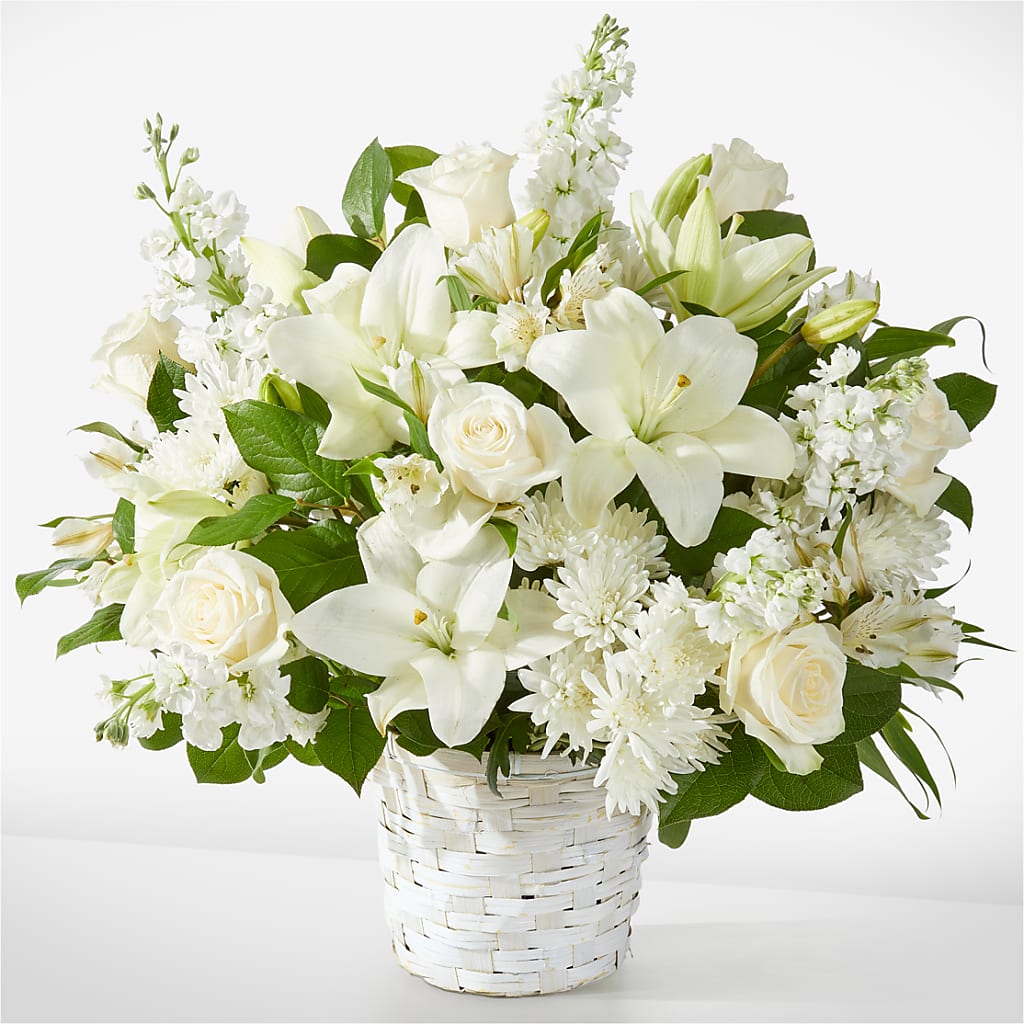 Peaceful Reflections Arrangement – Elise Flowers, Tamarac FL