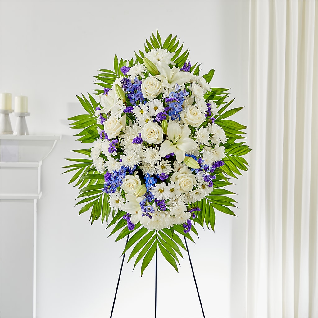At Rest Standing Spray – Elise Flowers, Tamarac FL
