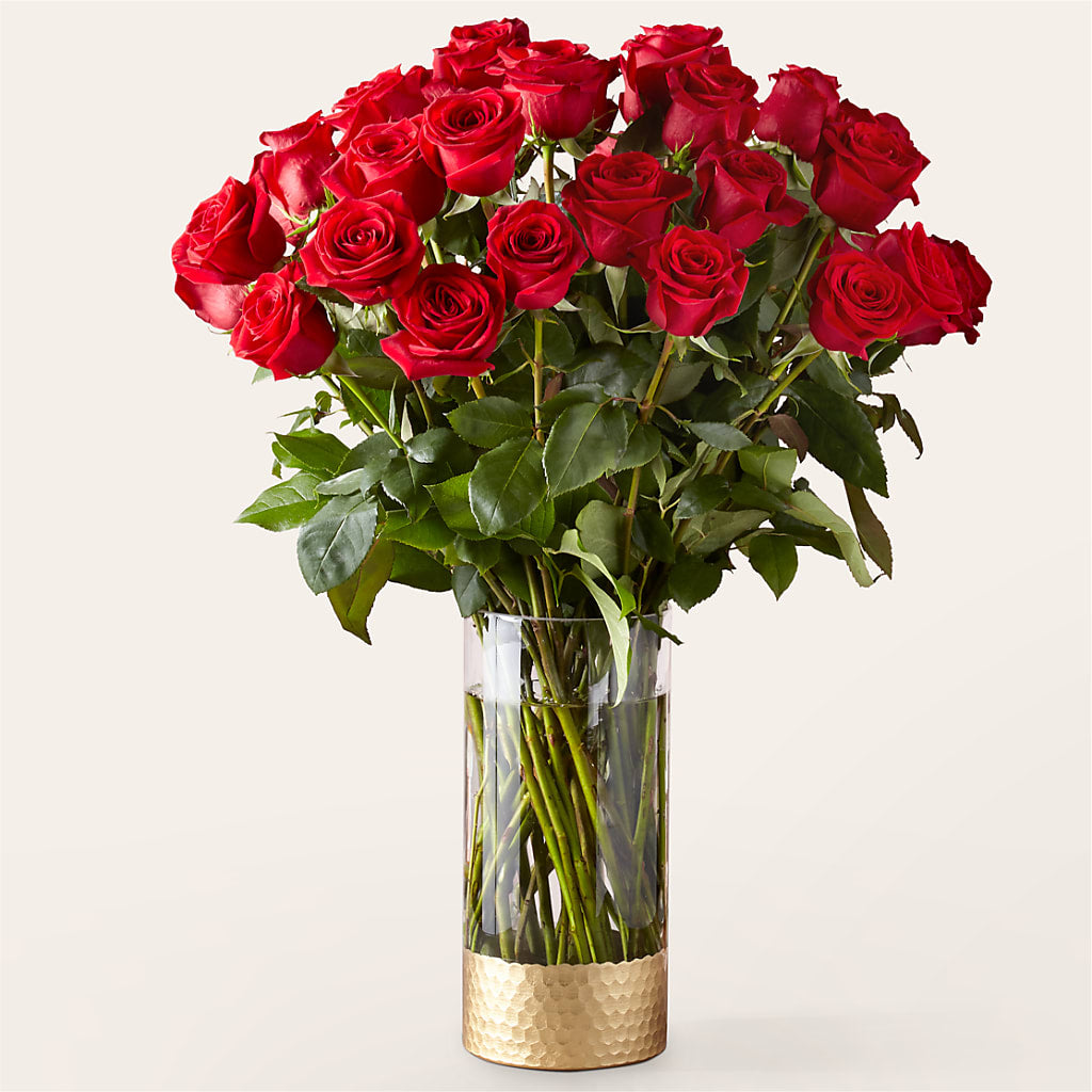 Classic Love Red Rose Bouquet – Elise Flowers, Tamarac FL