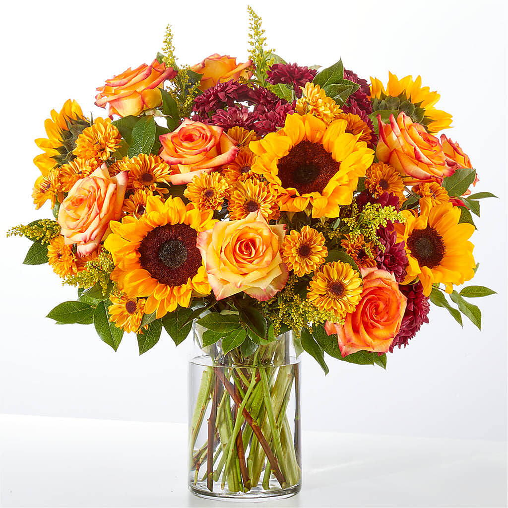 Flannel Scarf Bouquet – Elise Flowers, Tamarac FL