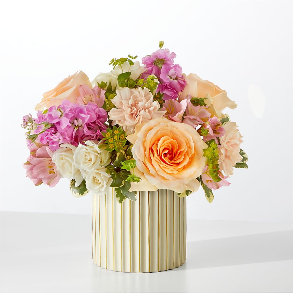Paradise Bouquet with Ivory Vase – Elise Flowers, Tamarac FL