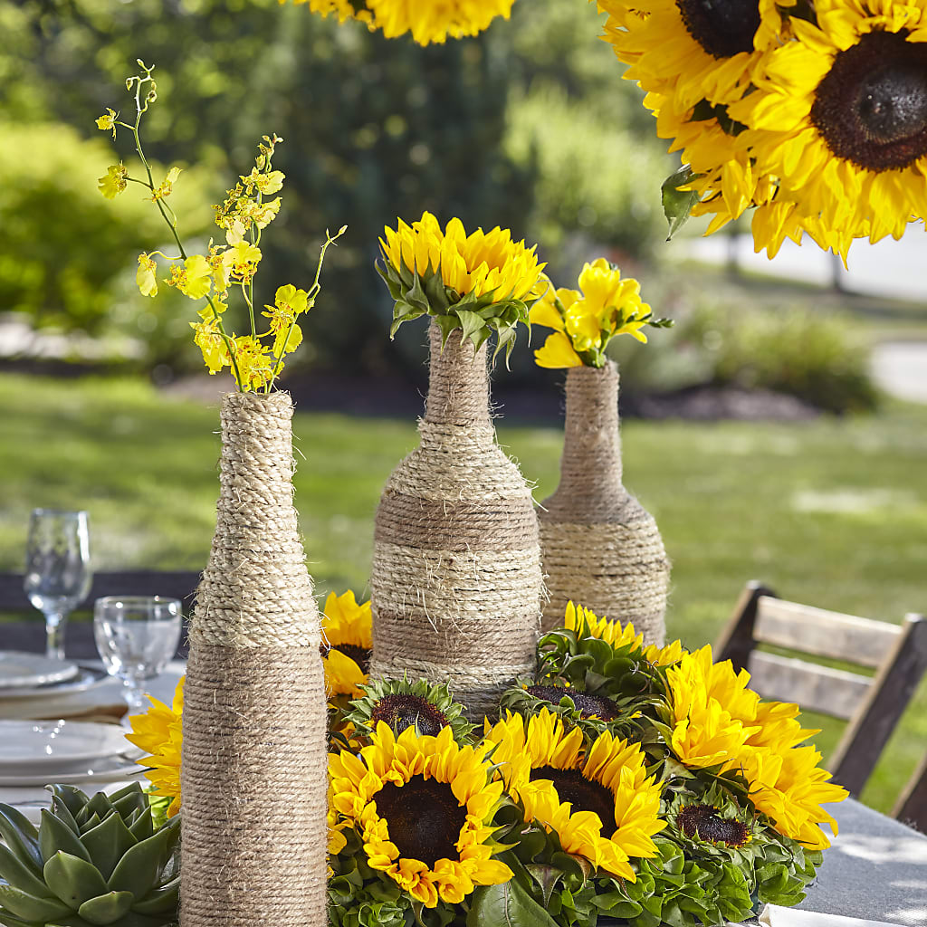 Sublime Garden Centerpiece – Elise Flowers, Tamarac FL