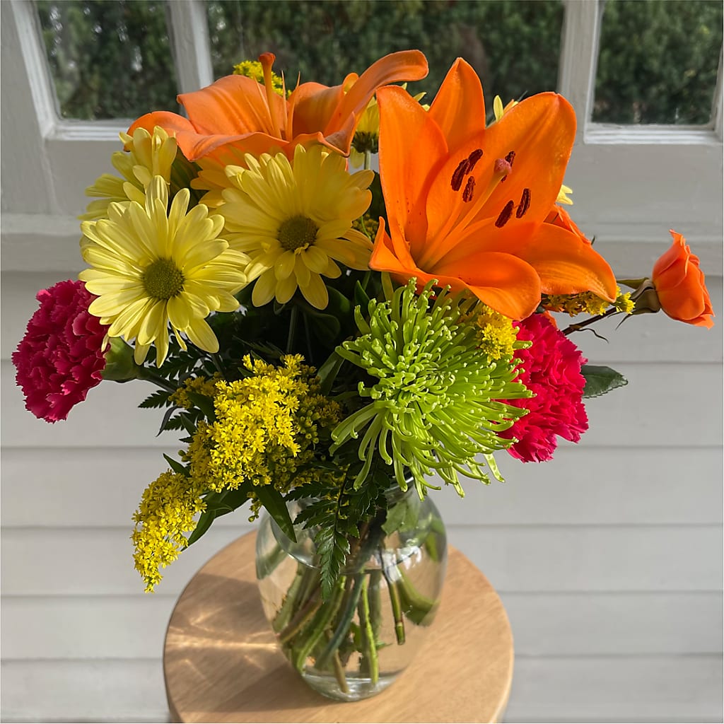 Bold & Bright – A Florist Original –  Elise Flowers, Tamarac FL