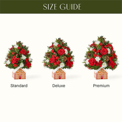 Spiced Gingerbread Tree –  Elise Flowers, Tamarac FL