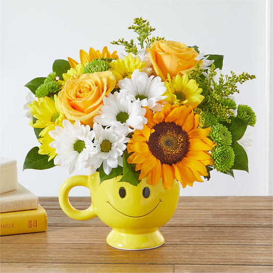 Be Happy Bouquet –  Elise Flowers, Tamarac FL