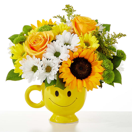 Be Happy Bouquet –  Elise Flowers, Tamarac FL