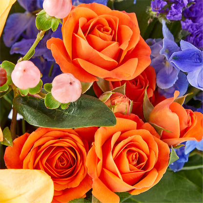 Radiant Citrus Box Bouquet –  Elise Flowers, Tamarac FL