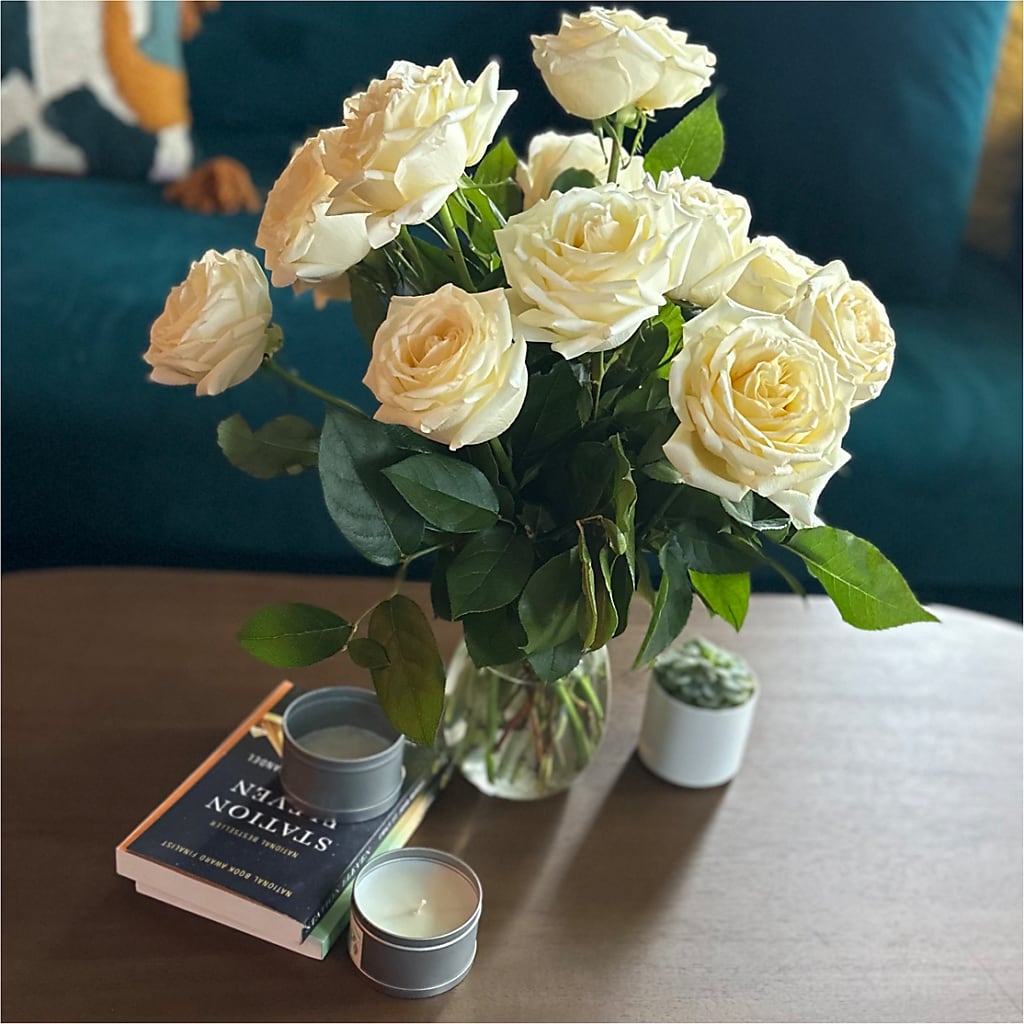 Long Stem Yellow Rose Bouquet –  Elise Flowers, Tamarac FL