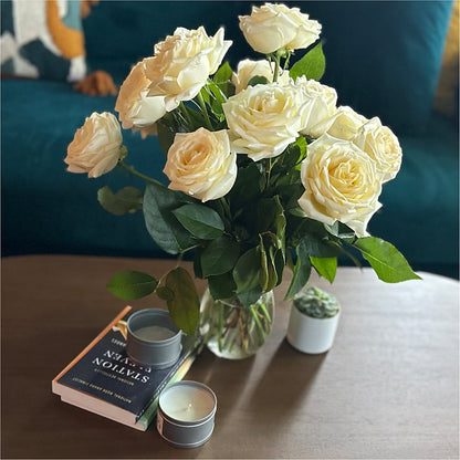 Long Stem Yellow Rose Bouquet –  Elise Flowers, Tamarac FL