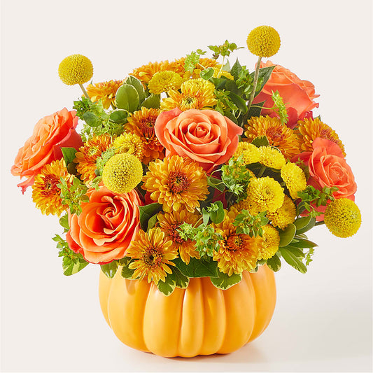 Gourdgeous Pumpkin –  Elise Flowers, Tamarac FL