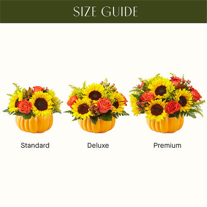 Pick of the Patch Pumpkin Bouquet –  Elise Flowers, Tamarac FL