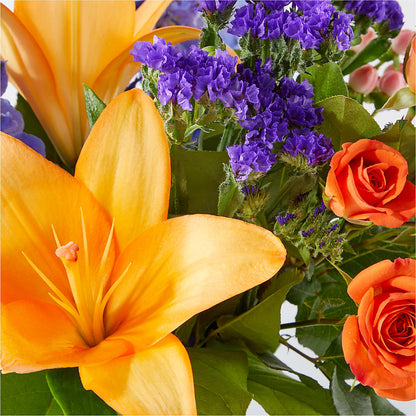 Radiant Citrus Bouquet –  Elise Flowers, Tamarac FL