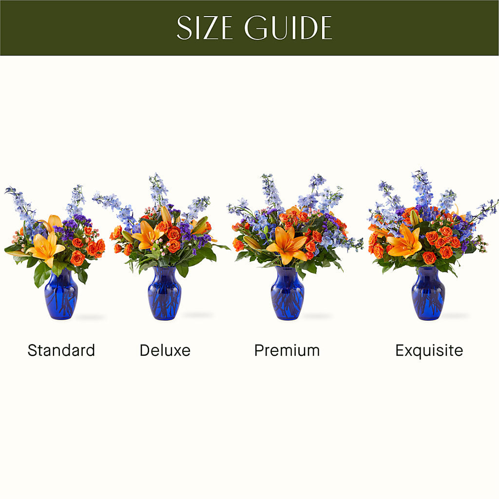 Radiant Citrus Bouquet –  Elise Flowers, Tamarac FL