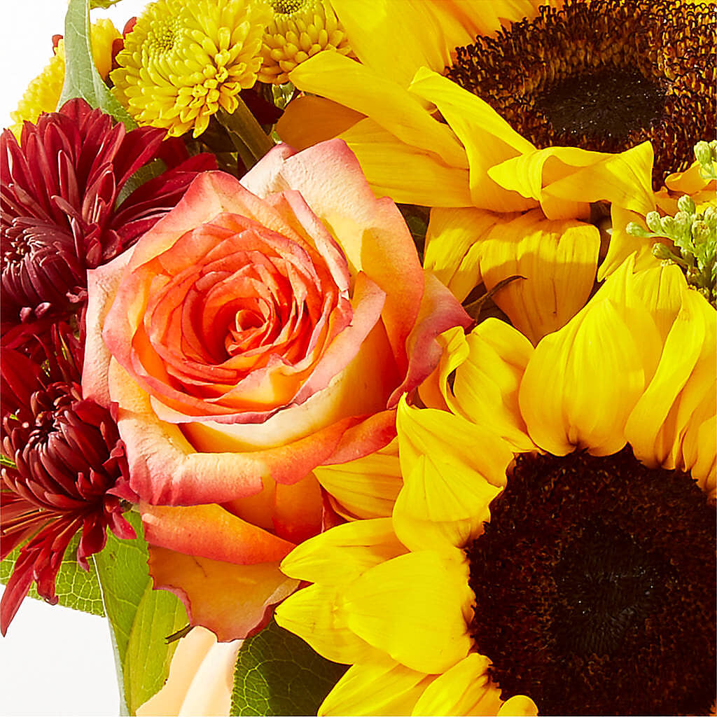 Golden Gourd Pumpkin Bouquet –  Elise Flowers, Tamarac FL