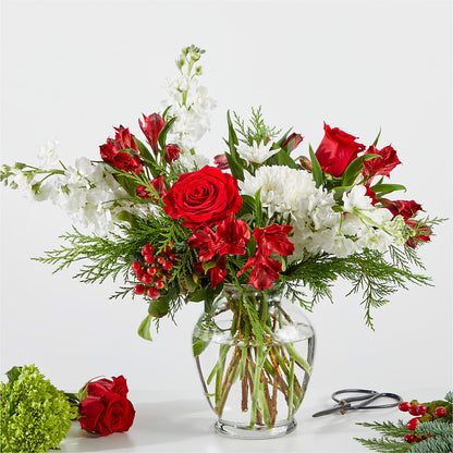 Merry Moment Bouquet – A Florist Original –  Elise Flowers, Tamarac FL