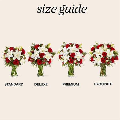 Sparkling Snowflakes Bouquet –  Elise Flowers, Tamarac FL